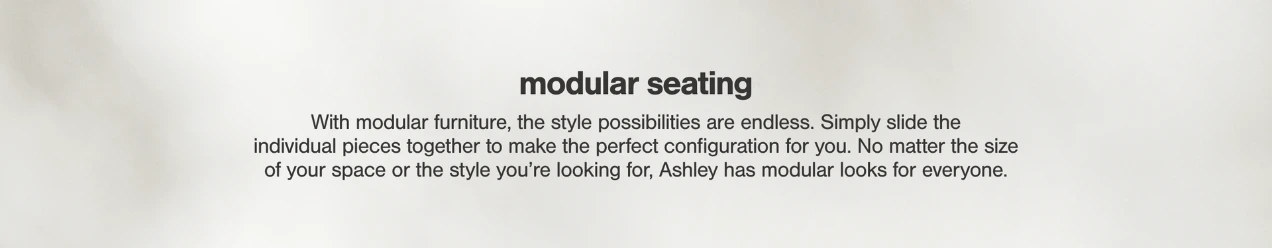Modular Seating
