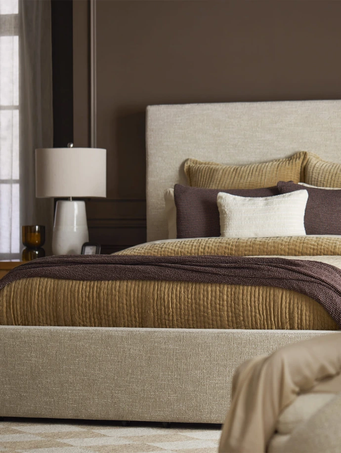 Warm and cozy bedroom