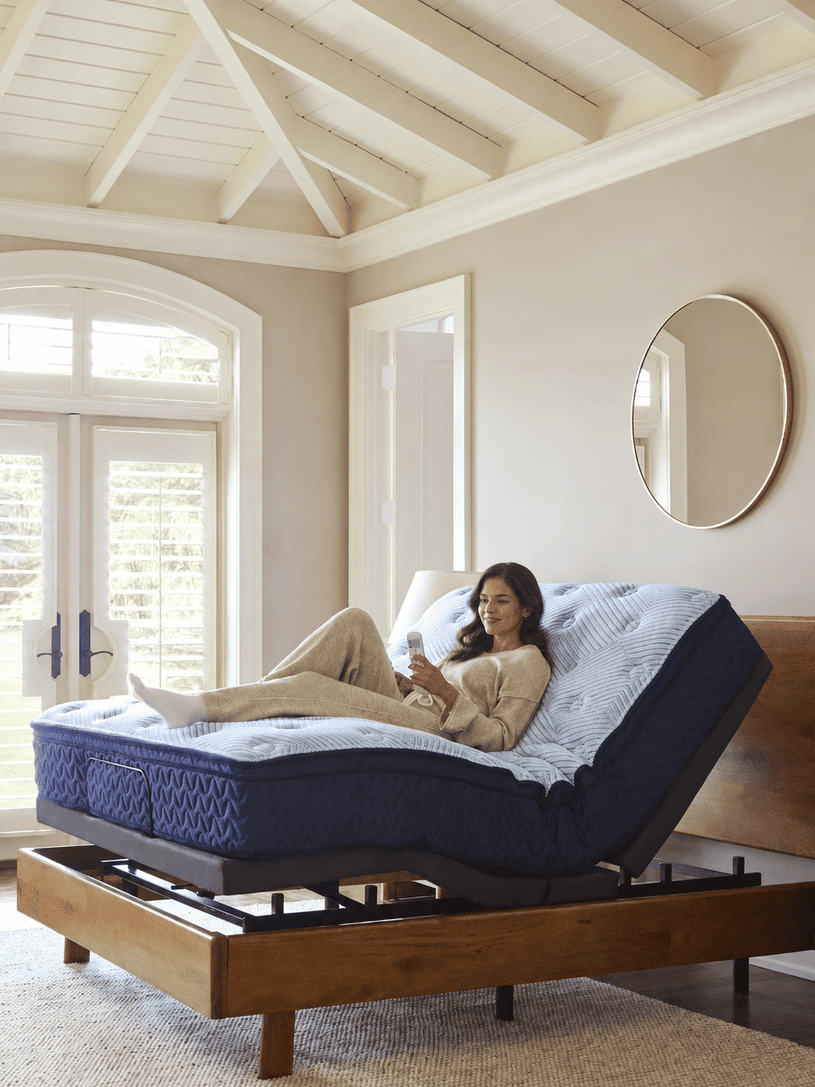 Adjustable base bed