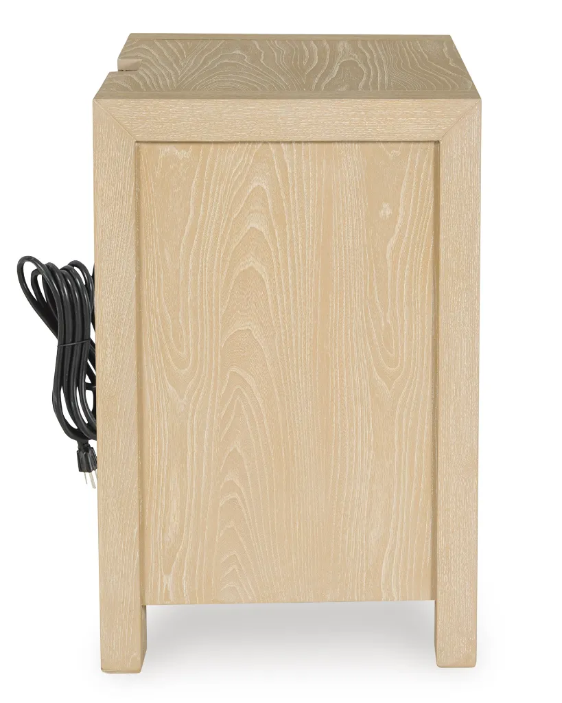 Ashley Whittgate Two Drawer Night Stand - Light Brown