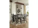 Ashley Caitbrook Upholstered Barstool (2/CN) - Gray