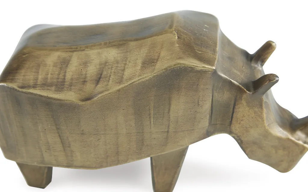 Gentwell Sculpture - Antique Gold Finish