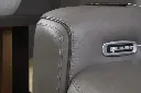 Ashley 5Z-Relaxation Dual Power Leather Reclining Loveseat with Console