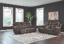 Ashley Beaman Peak Reclining Sofa - Storm