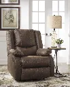 Ashley Bladewood Zero Wall Recliner - Coffee