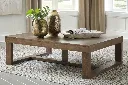 Ashley Cariton Rectangular Cocktail Table - Gray