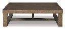 Ashley Cariton Rectangular Cocktail Table - Gray