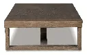 Ashley Cariton Rectangular Cocktail Table - Gray