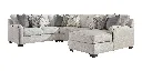 Ashley Dellara 4-Piece Sectional with Chaise