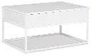 Ashley Deznee Lift Top Cocktail Table - White