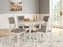 Ashley Erinberg Dining Room Table Set (5/CN) - Antique White