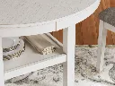 Ashley Erinberg Dining Room Table Set (5/CN) - Antique White