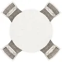 Ashley Erinberg Dining Room Table Set (5/CN) - Antique White