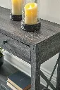 Ashley Freedan Console Sofa Table - Grayish Brown
