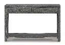 Ashley Freedan Console Sofa Table - Grayish Brown