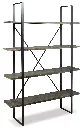 Ashley Gilesgrove Bookcase - Black/Gray