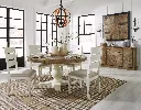 Ashley Grindleburg Dining Uph Side Chair (2/Cn) - Antique White