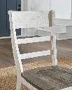Ashley Havalance Dining Room Side Chair (2/Cn) - Gray/White
