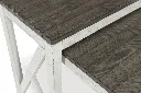 Ashley Havalance Nesting End Tables (2/CN) - Gray/White