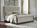 Ashley Hillcott Queen UPH Bed