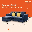 Spacious Navy Sectional Sofa Infographic.webp