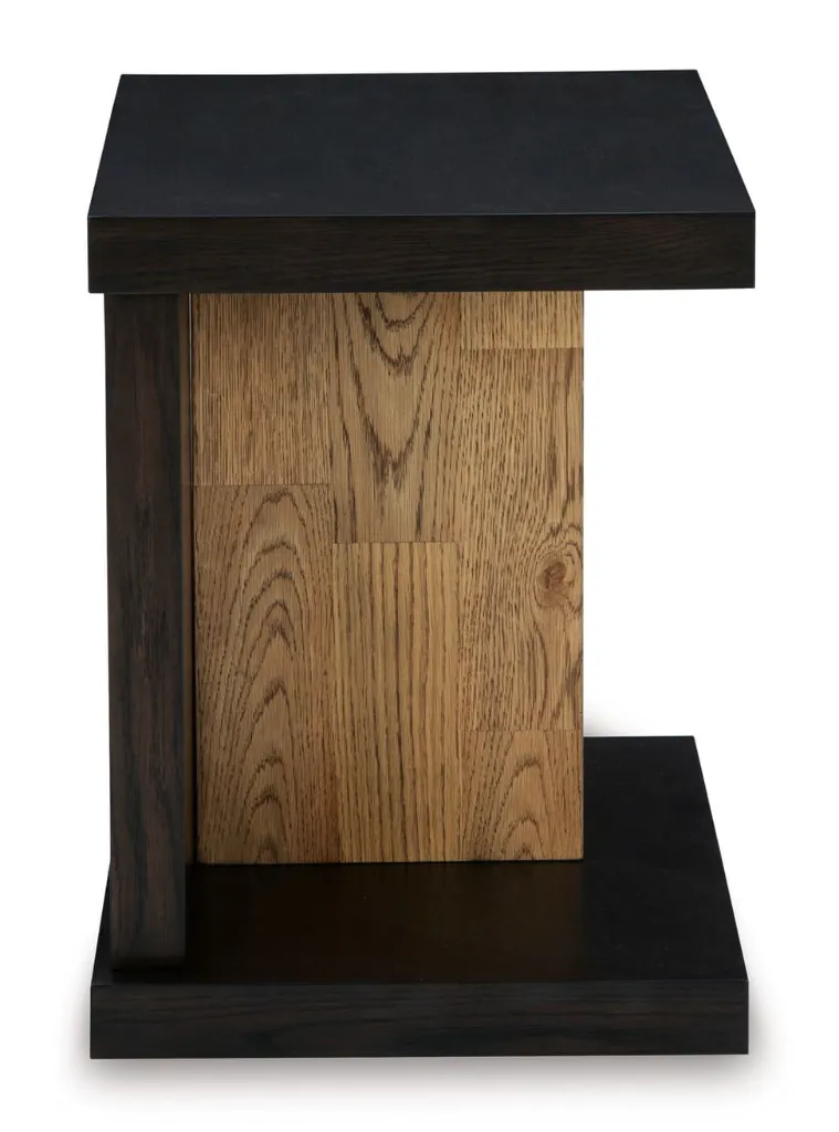 Ashley Kocomore Chairside End Table - Brown/Natural