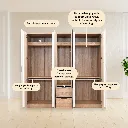 Modern Wardrobe Storage Infographic.webp