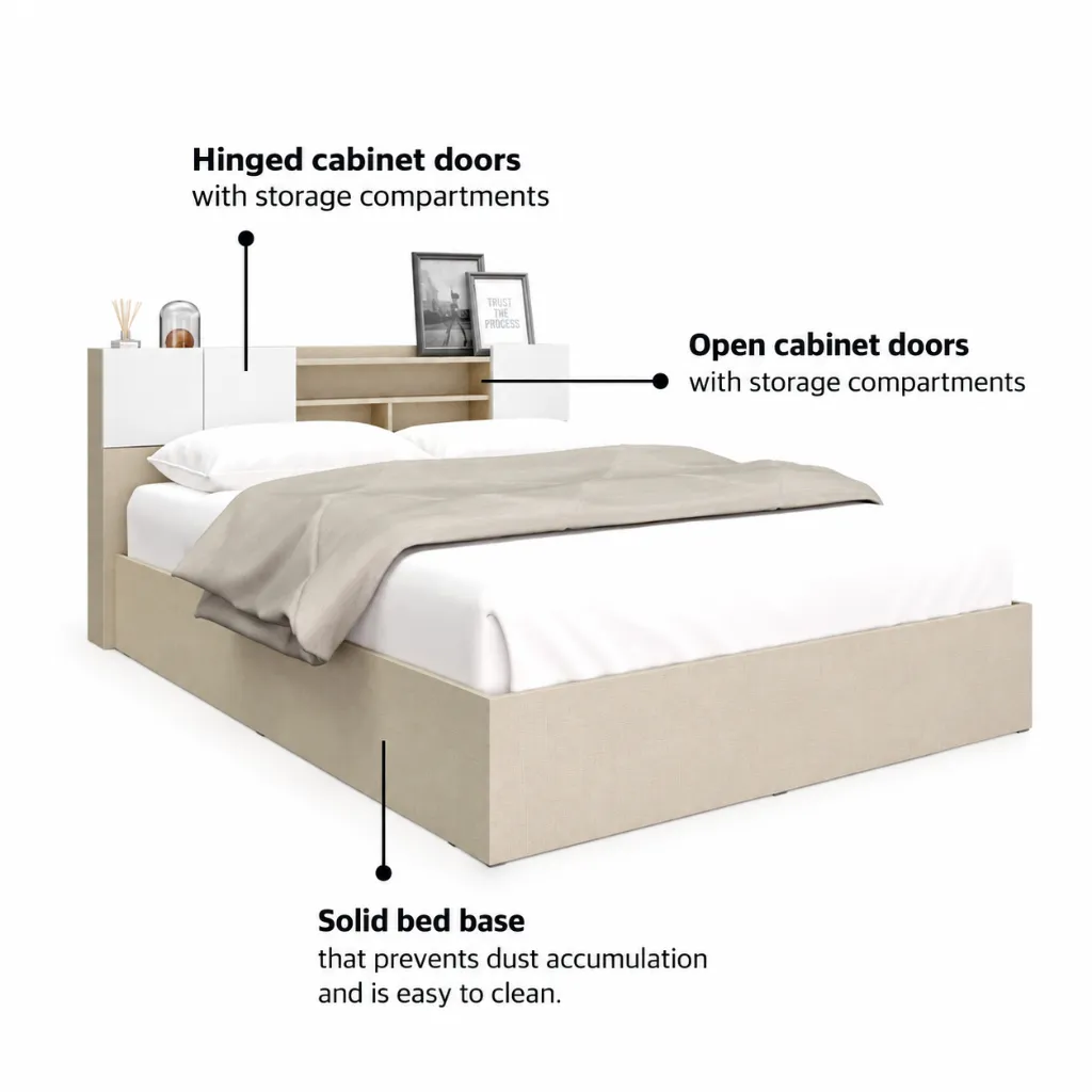 Modern Storage Bed Infographic.webp