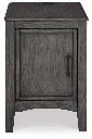 Ashley Montillan Chair Side End Table - Grayish Brown