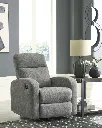 Ashley Moreau Place Rocker Recliner - Sterling