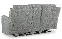 Ashley Overflow Next-Gen Nuvella™ Performance Fabric Dual Power Reclining Loveseat with Console