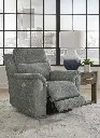 Ashley Overflow Power Recliner-1.webpAshley Overflow Power Recliner/ADJ Headrest - Steel