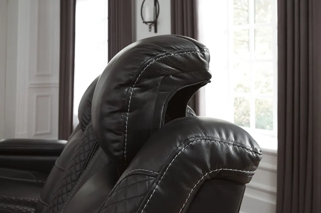 Ashley Party Time Power Reclining Sofa with ADJ Headrest