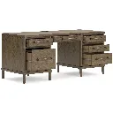 Ashley Roanhowe Home Office Desk - Brown