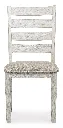 Ashley Skempton Dining UPH Side Chair - White/Light Brown