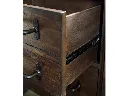 Ashley Starmore Two Drawer Night Stand - Brown