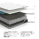 Ashley 12 Inch Pocketed Hybrid King Mattress - Pocket Hybrid - 12"