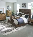 Ashley Steenlage King Bed Brown - w/o Slats