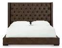 Ashley Steenlage King Bed Brown - w/o Slats