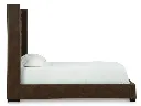 Ashley Steenlage Queen Bed - Brown / w/o Slats