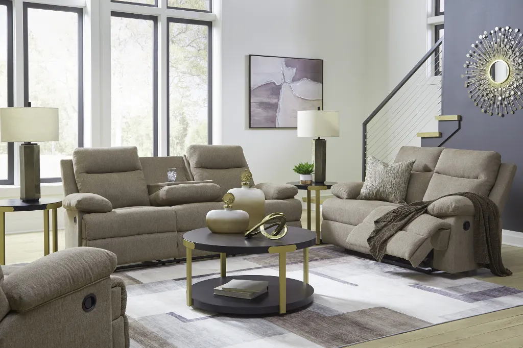 Ashley Tarrant Rocker Recliner - Mocha