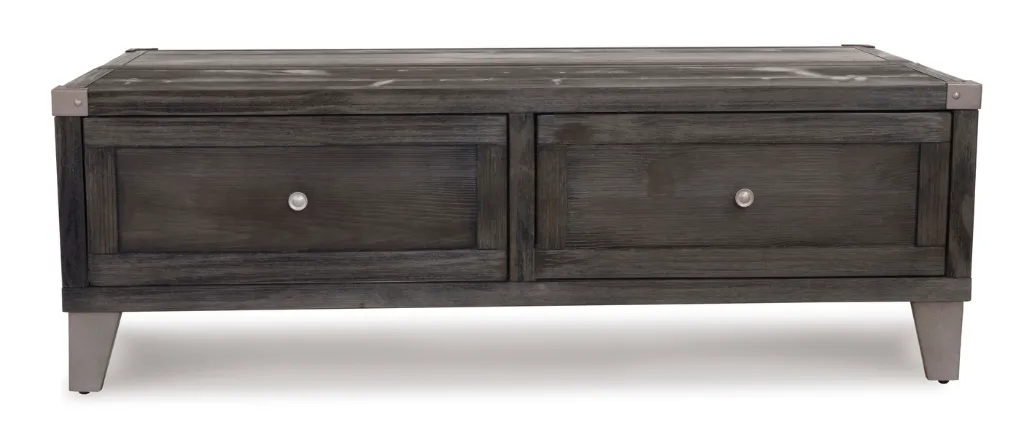 Ashley Todoe Lift Top Cocktail Table - Dark Gray