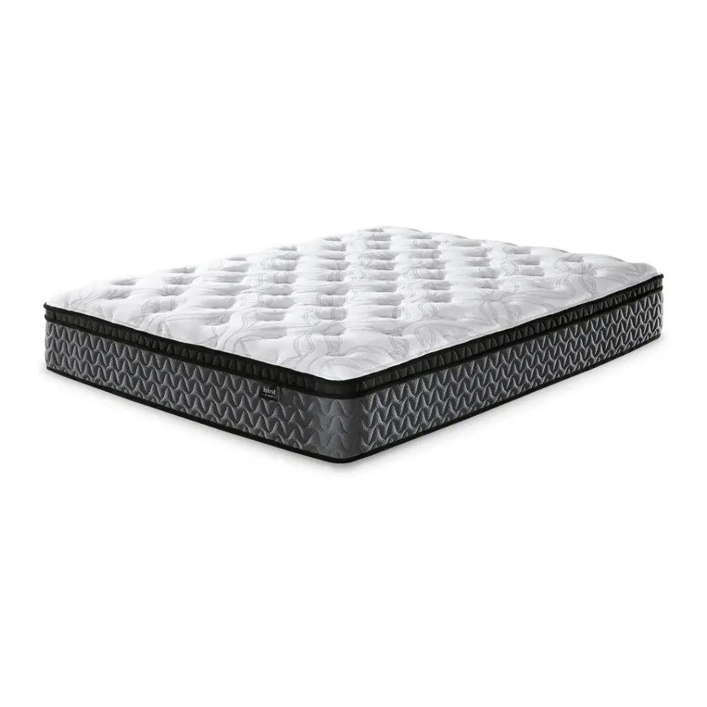[M59031W2] Ashley 12 Inch Pocketed Hybrid Queen Mattress - Pocket Hybrid - 12"