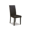 Ashley Kimonte Dining UPH Side Chair - Dark Brown