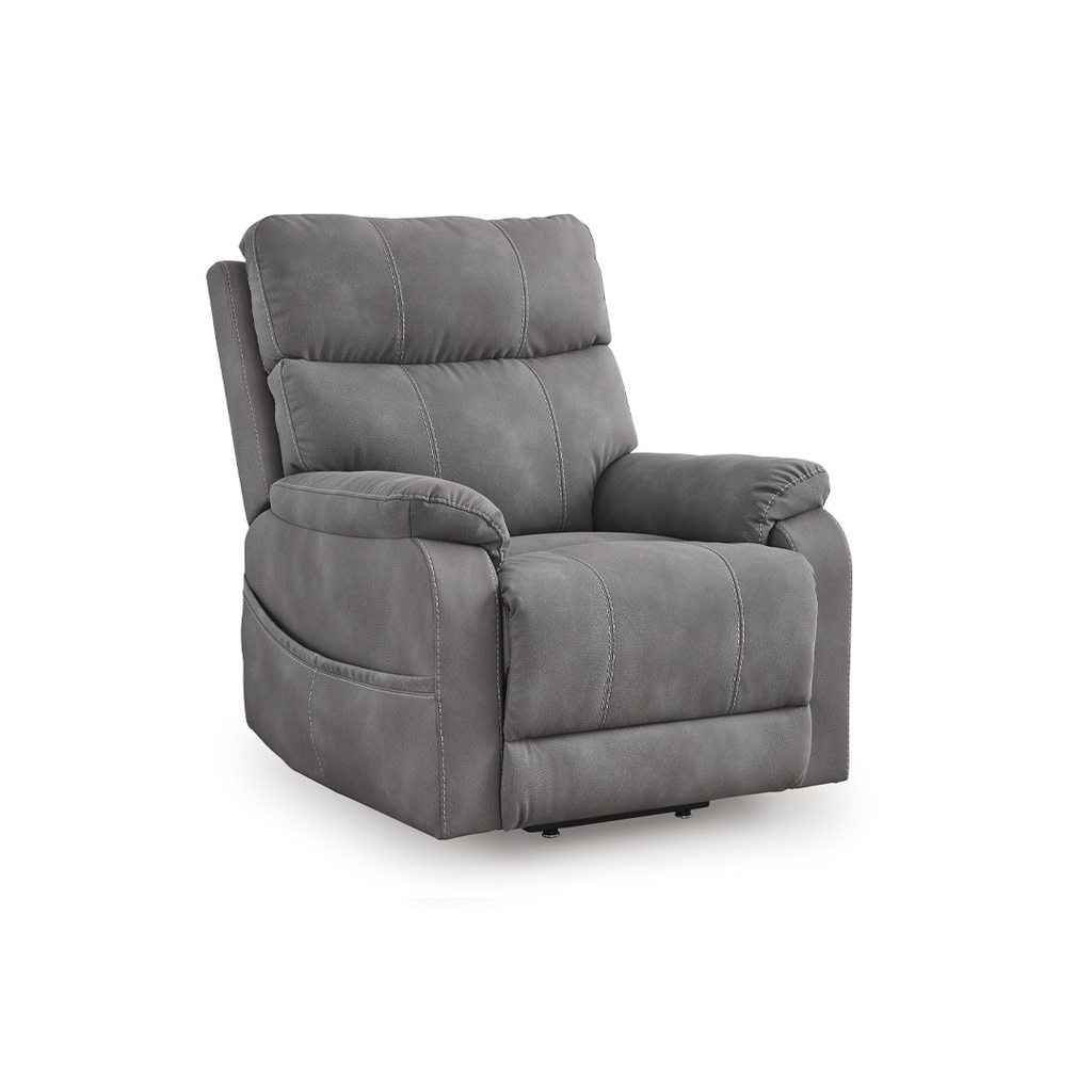 [4070812] Ashley Next-Gen Durapella Power Lift Recliner - Slate
