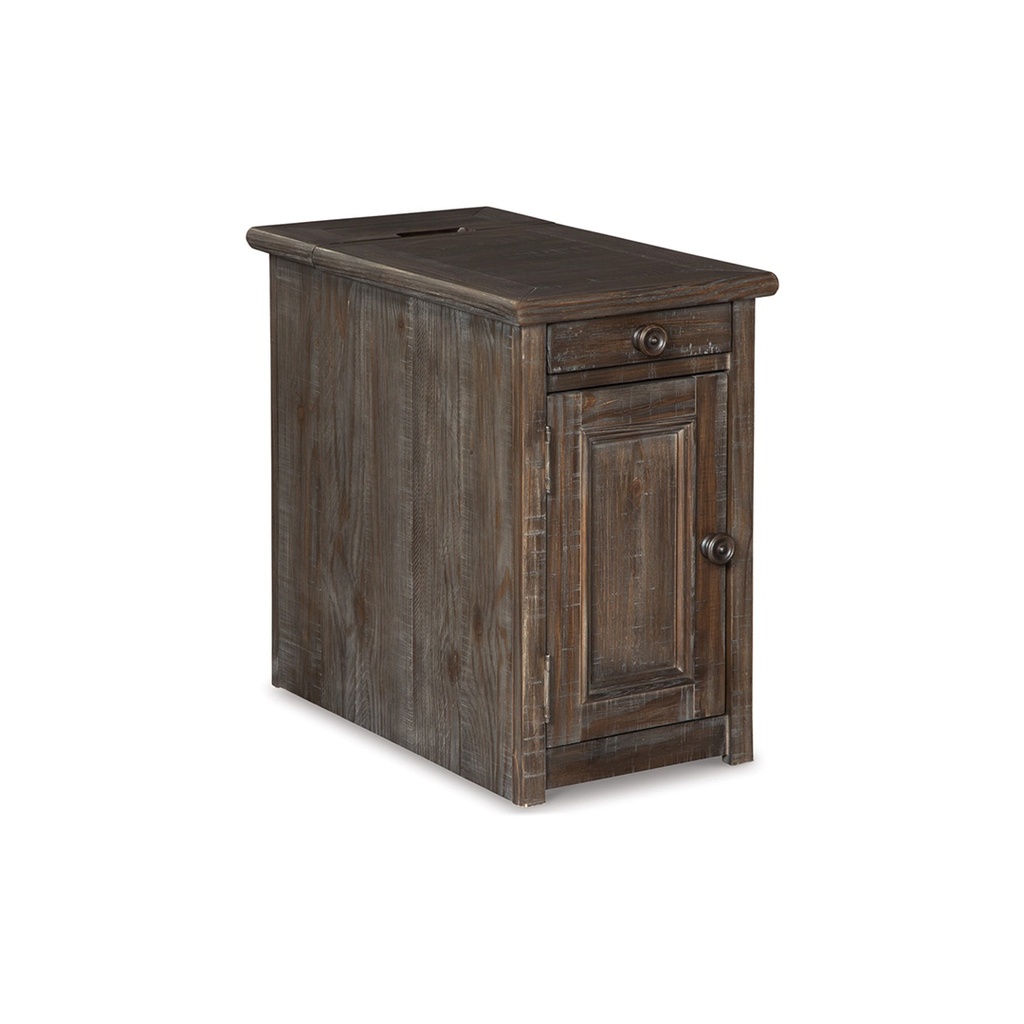 [T648-7W9] Ashley Wyndahl Chair Side End Table - Rustic Brown