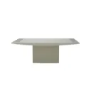 Ferico-A210 Dining Table/Light Cream Stone