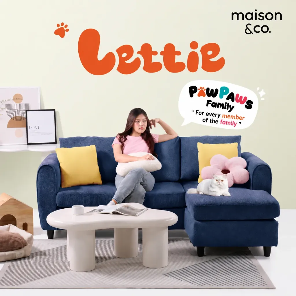 Lettie Sofa - Blue/Yellow EG86/P Yellow/PET/UC/Corner