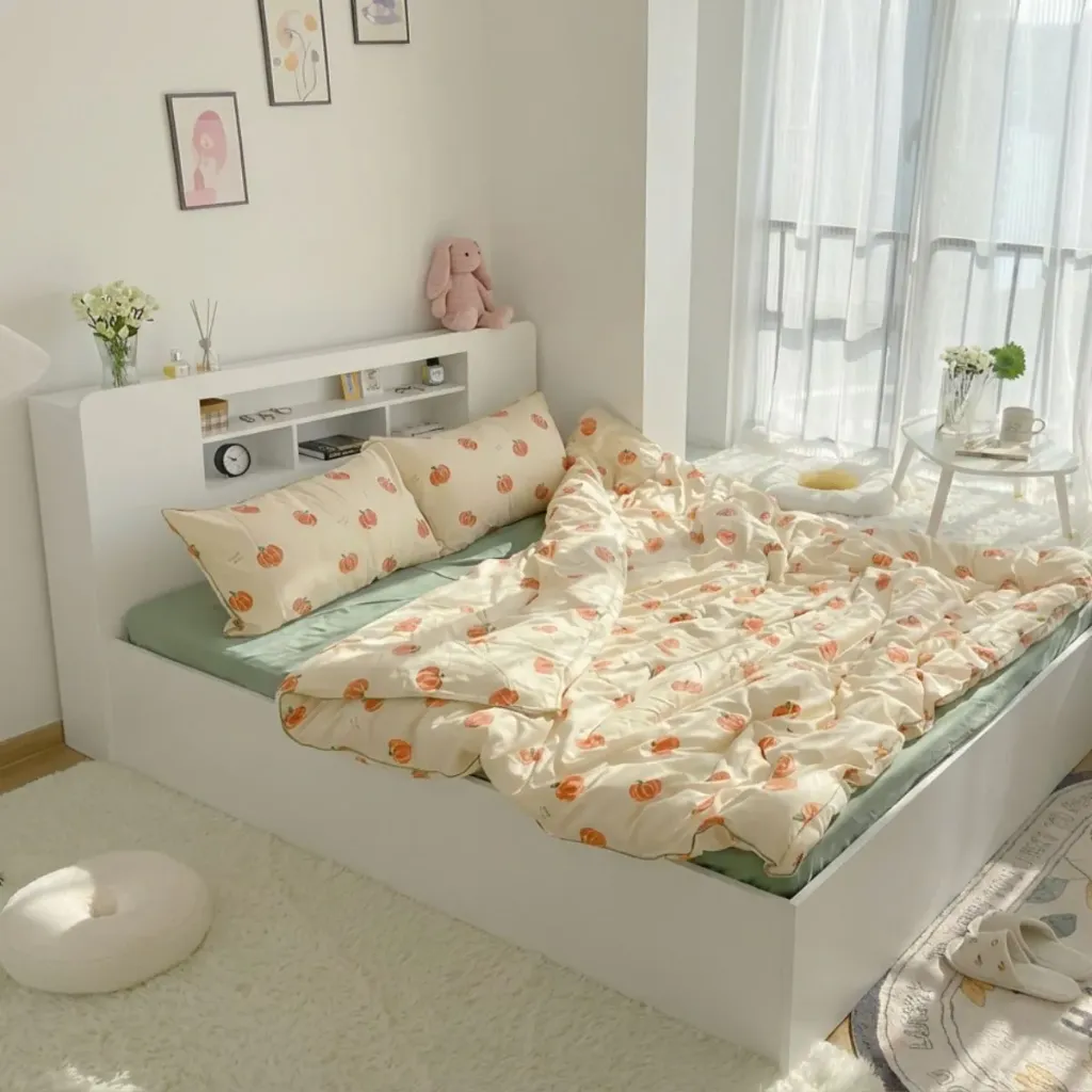 Go/Haniah Bed 6ft/White