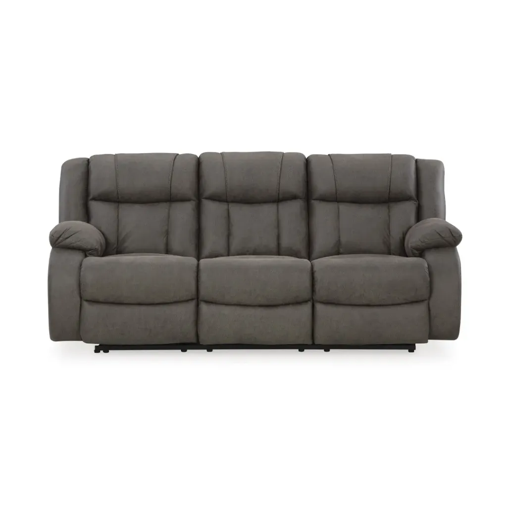 Ashley First Base Manual Reclining Sofa